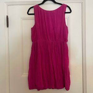 Theory pink dress size 4
